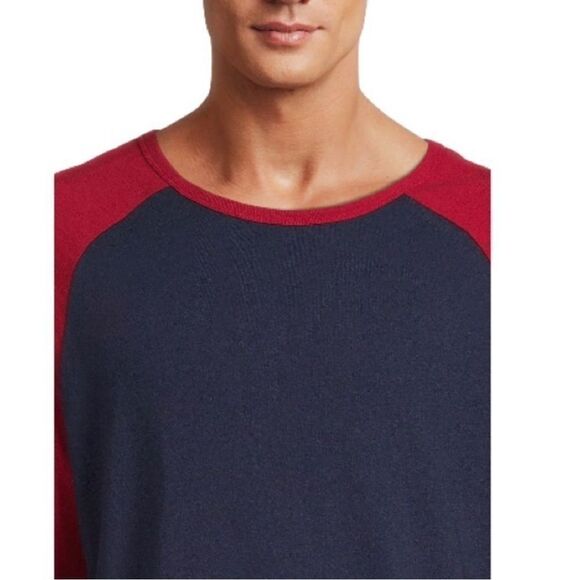 Mens Long Sleeve Sleep Pajama Lounge 2-Piece Set 2-Pack Size L - Picture 8 of 9